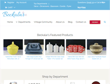 Tablet Screenshot of beckalar.com